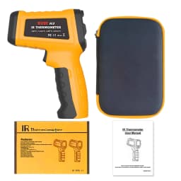 BSIDE Infrared Thermometer -50~530/1400C Professional Digital IR-LCD Temperature Meter Non-contact Laser Thermometers Pyrometer