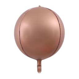 5/3/2Pcs 4D Round Foil Balloons 10/18/22inch Metallic Rose Gold Silver 4D Foil Balloons Helium Air Globos Birthday Wedding Decor