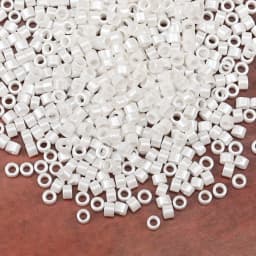 2.5mm Pearl Colour Antique Small Craft Beads Mini Glass Cylindrical Beads for Making Bracelet and Necklace