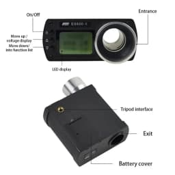E9800-X Bullet Firing Speed Chronograph Shooting Measuring Instruments Chronograph for Shooting LCD Chronoscope Speed Tester