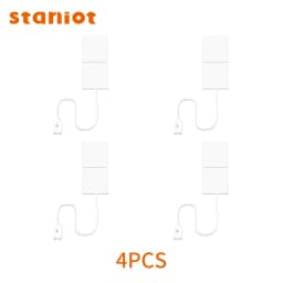 Staniot Smart Water Leakage Detector Compatible With Home Security Alarm System Support Low Battery Alarm Flood Sensor