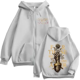 Game Clair Obscur Expedition 33 for Those Who Come After Zipper Hoodies Men's Clothing Fashion Zip Up Hooded Sweatshirts Jackets