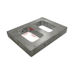 Aluminum Casting Mould Frame Thickness 12mm Vulcanized Rubber Molding Tool Jewelry Tools