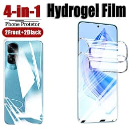 Hydrogel Film for Honor 90 Lite 70 80 90 Pro Plus Screen Protectors Camera Lens Soft Tempered Glass for Huawei Honor 90lite