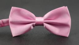 Double-layer bow tie men's business formal bow tie solid color bow tie gift