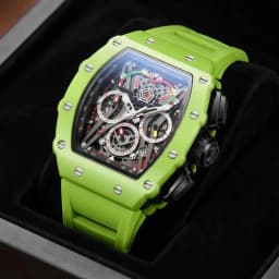 ONOLA Watch Men's Multi Functional Wine Bucket Watch Sports Quartz Watch Waterproof Luminous Silicone Strap
