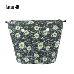 TANQU New Colorful Waterproof Inner Lining Insert Zipper Pocket for Classic Mini Obag Canvas  Inner Pocket for O Bag