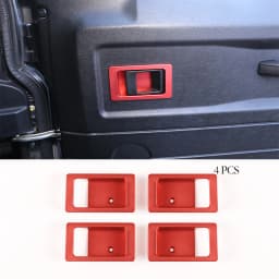 For Land Rover Defender 90 110 2004-18 Aluminum Alloy Car Door Inner Door Bowl Door Handle Decoration Replacement Accessories