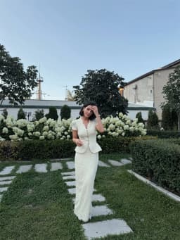 Kyoto Customized Beige Lace V‑Neck Button Decoration Wedding Dress Short Sleeve Vestidos De Noche Straight Robe De Mariée 2026