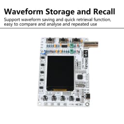 DSO183 DC 5V Digital Oscilloscope DIY Kit, 0–500 kHz Oscilloscope Electronics Soldering Kit, Type-C Connector