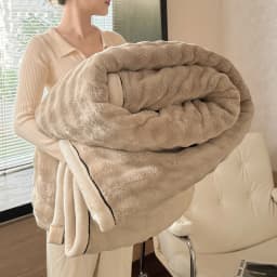 Ultra Soft Imitation Rabbit Fur Throw Blanket Autumn Warm Bubble Fleece Blanket for Bed Sofa Travel Single Double Plush Plaid