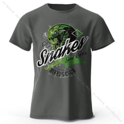 Essential Crew Neck Printed 100% Cotton T-Shirt, Soft & Breathable Short Sleeve Tee for Men & Women