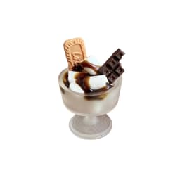 1/2pcs Drink Ice Cream Cups Cocktail Glass Model Pretend Play Mini Food Fit Play House Toy Doll Accessories Dollhouse Miniature