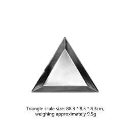 New 1 Set Weighing Powder Pans Scale Pan For Weigh Liquid Powder Gems Gemstone Weighing Pan