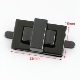 1-5Pc Metal Square Lock Buckle Handbag Turn Twist Locks Clasp Purse Closure Toggle Latch Buckles DIY Bag Replacement Accessories