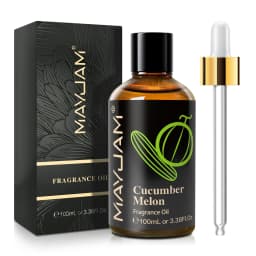 MAYJAM 100ml Fragrance Oil Coconut & Vanilla White Musk Sea Breeze Baby Powder Dragons Blood Sweet Tobacco Freesia for Aromatherapy Diffuser Humidifier Burner, Strawberry Watermelon Cherry Coconut Cranberry Fruit Essential Oil Making Candle Aromatic Spray