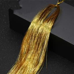 1 Pc Sparkle Shiny Hair Tinsel Hair Extensions Dazzles Women Hippie for Braiding Headdress Hair Braiding Tools Long 100cm