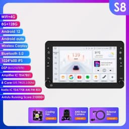 Android Car Radio for Alfa Romeo 159 Brera Spider Sportwagon Car Multimedia 1Din Wireless Carplay autoradio 7862 Intelligent GPS