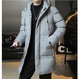 Slim Fit Jackets New Winter Jackets For Men Hooded Casual Long Cotton Jackets Thicker Warm Parkas New Male Outwear Winter Coats