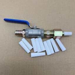Valve Type Sand Blasting Gun Sandblast Nozzle for 5gallon Sandblast Tanks, Rust Cleaning Air Sandblasting Gun