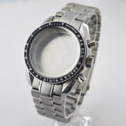 39.7mm Case Watches Metal Case Fits VK63 Movement Accessories Sapphire Glass Equipped With Bezel And Strap VK63 Dial