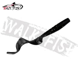 WALK FISH 10Pcs Spinpoler 60MM 80MM Lifelike Fish Lure Bait Worms Artificial Silicone Soft Lure Bass Pike Fish Lure Wobbler