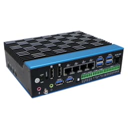Partaker Mini PC Intel Core I5 1235U I7 1255U DDR5 RAM 4 x LAN TPM2.0 2 x DP 12~24V DC RS485 GPIO AGV AMR Industrial Compter IPC