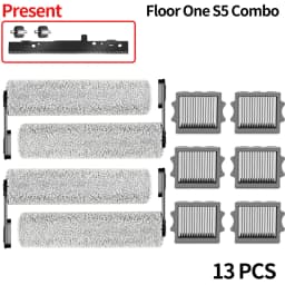 For Tineco Floor ONE S5 Combo Cordless Wet Dry Vacuum Cleaner Accessories Brush Roller And HEPA Filter Replacement Spare Parts
