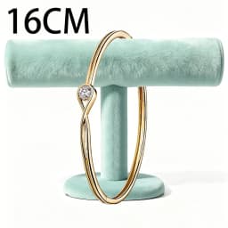 2026 New 925 Silver Classic Women's Sparkling Eternal Cross Opening Logo Bracelet Display Tool Exquisite DIY Charm Jewelry