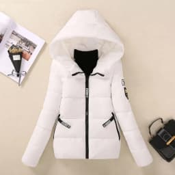 Women's Short Coat 2025 Winter New Student Thick Cotton Jacket Ladies Warm Hooded Coat Female Casual Down Cotton Parka Overcoat