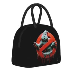 Ghostbuster Insulated Lunch Bag Cooler Bag Reusable,Meal Container High Capacity Tote Lunch Box Food Storage Bags
