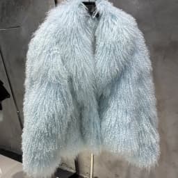 YOLOAgain 2025 Winter Warm Women's Real Mongolia Sheep Fur Jacket Plus Size 8XL Sheep Fur Coat