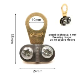 1PC Car Battery Clip Car Battery Terminals Thickened Wire Pure Copper Pile Head Terminal Chuck Replacement