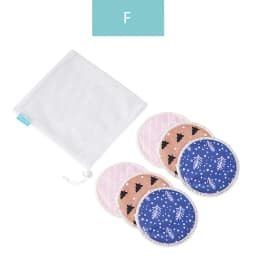 HappyFlute Super Absorbency Bamboo Nursing Pads Mum Use with Laundry Bag Waterproof Washable Feeding Pad Reusable Breast Pads