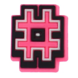 Number Shoe Charms for Crocs Accessories Decorations Silvery Pins Boy Girls Clogs Charms Women Kids Jeans Shoes Accessories