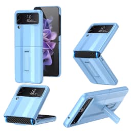 For Samsung Galaxy Z Flip 4 Foldable Super Running Anti-fall Full Shell Easy to Fold with Stand Cover
