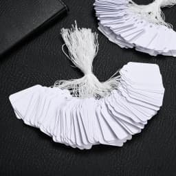 Kraft Paper Tags With Strings Handmade With Hang Garment Tags For Jewelry Crafts Price Candy/Gift/Cookies Display Label Card