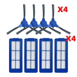 Hepa Filters Side Brush Mop Rags Cloths Replacement For Eufy Robovac G10 G30 Robot Vacuum Cleaner Spare Parts Kits Accessories