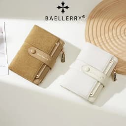 Braellery Multi-card Holder for Women Large Capacity Wallets Female Fashion Wallets Coin Change Purse Patchwork Design Purse