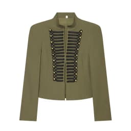 TFAFXY 2026 Spring Women Casual Jacket Thin Sleeve Patchwork Short Coat Female Holiday High Street Crop Top