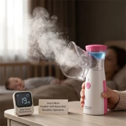 Nebuliser Home Use Adult Children USB Nebuliser Handheld Rechargeable Portable Medical Mist Spray Machine Nebuliser