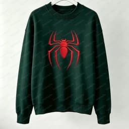 Funny Couples Sweatshirt Spider Hoodie Gift for Him Gifts for Her Birthday Unisex Movie Harajuku Pullover Hallowmas Party Tops