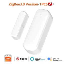 Zigbee Door Window Anti-Theft Detector Wireless Magnetic Contact Security Sensor APP Notification Alarm Zigbee Hub Required