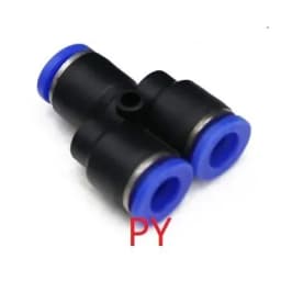 5/10pcs Air Pneumatic Tube Fitting OD 4mm 6mm 8mm 10mm 12mm 14mm 16mm T Y L I Tpye PV Plastic Quick Connector Push In Pipe Hose