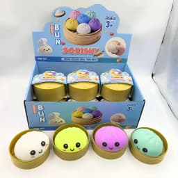 Blind box Colorful Simulated Dumpling Squishy Relaxing Relieve Anxiety Antistress Enhance Happiness Rebound Squeeze Reliever Toy