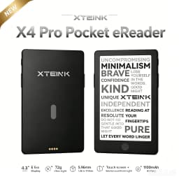 XTEINK X4Pro Classic E-book X3 Reader Portable Screen Ultra Thin Electronic Paper Ink Screen E-Reader 16G Memory High Resolution