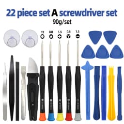 Mobile Phone Disassembly and Repair Tool Set, Apple Android Tablet, Screen Cleaning Combination, Screwdriver Combination