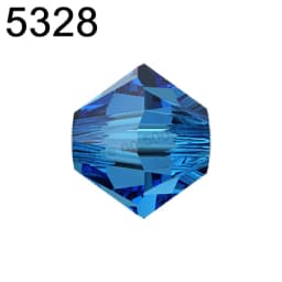 Original Crystal from Austria 5328 Bicone Loose Beads Rhinestone for Jewelry Making Nail Art Bags Cloth Accessories Decoration