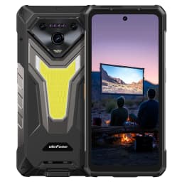 Ulefone Armor 34 Pro+ Projector Rugged Phone 16GB+512GB Night Vision 6.95'' Android 15 Dimensity 7300 25500mAh 5G Smartphone