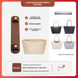 Bag organizer insert for Longchamp bag nylon storage durable bag support storage inner modification bag accessories